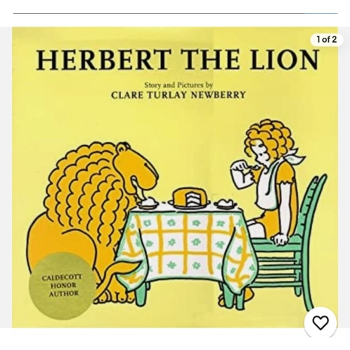Herbert the Lion Hardcover Clare Turlay Newberry