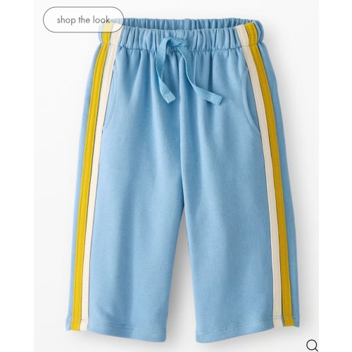 Oversized French Terry Side Stripe Sweatpants