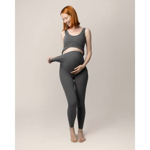 Grow with Me™ Maternity & Postpartum Legging | Stormy Grey - Kindred Bravely