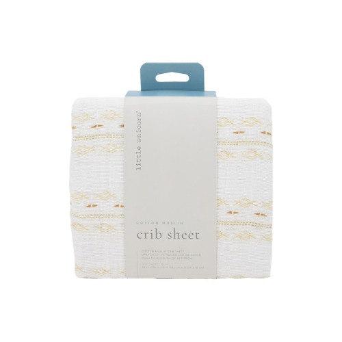 Cotton Muslin Crib Sheet