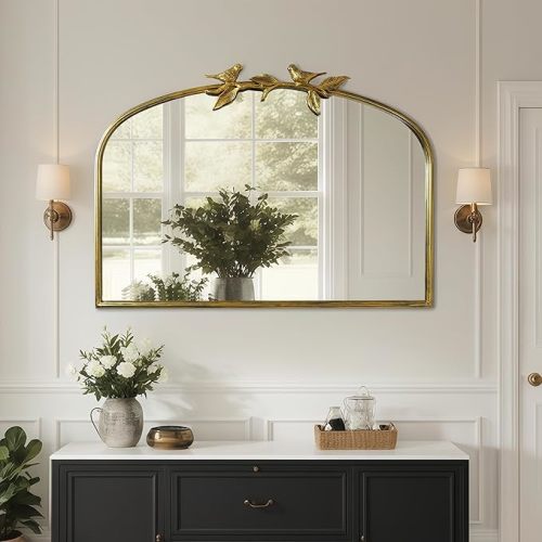 Gold Vintage Mirror - 36x25.5 Inch