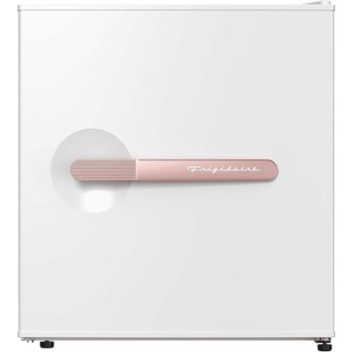 Frigidaire, 1.6 Cu. Ft. Retro Series Compact Refrigerator, Built-In Side Bottle Opener, Soft RoseGold