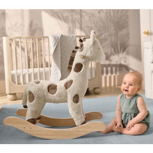 Giraffe Critter Plush Nursery Rocker