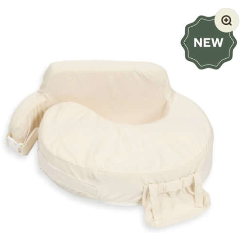 Super Deluxe Oat Nursing Pillow with 100% Organic Cotton Cover