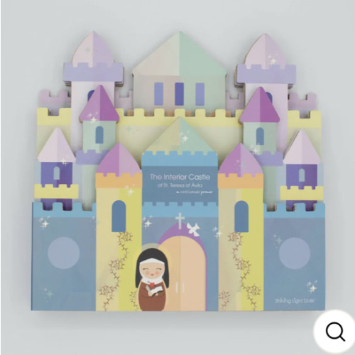 2025 Gold Medalist! - The Interior Castle of St. Teresa of Avila: A Mini Catholic Primer shaped book
