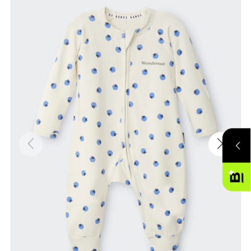Bonds Newbies Organic Cotton Zippy | Baby Baby Coverall | BWAPA