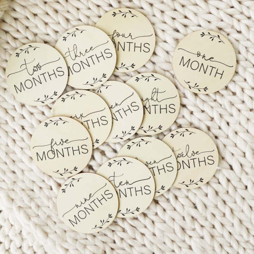 Monthly Milestone Wood Announcement | Leafy