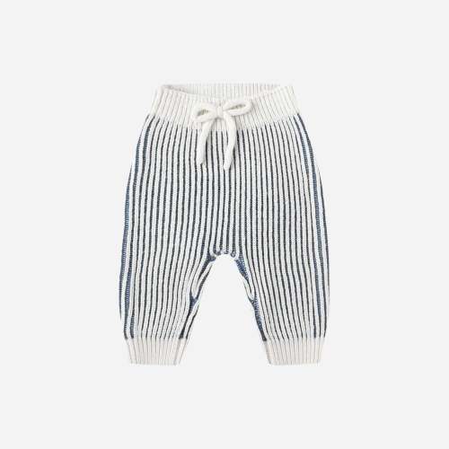 Chunky Knit Pant - Ocean