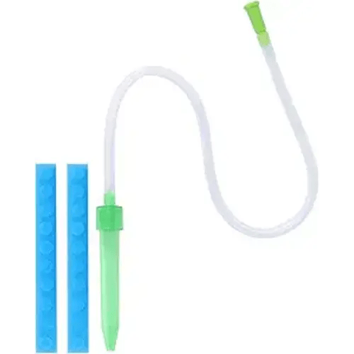 Nasal Aspirator for Baby with 20 Hygiene Filters, Reusable Infant Nose Cleaner, Easy to Use and Clean, 0+Newborn-Portable for Both Travel and Home Use-Green