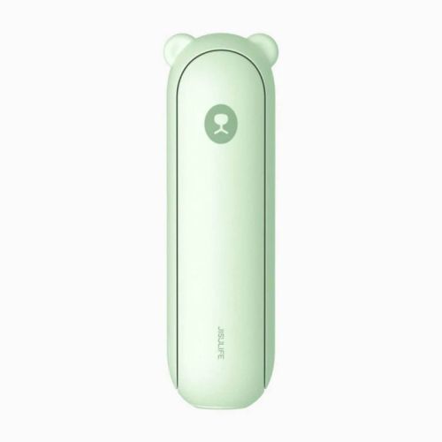 JISULIFE Handheld Mini Fan, 3-in-1 Hand Fan and Portable USB Rechargeable Pocket Fan - Green: Personal Handheld Fan, Battery Operated, 3 Speeds