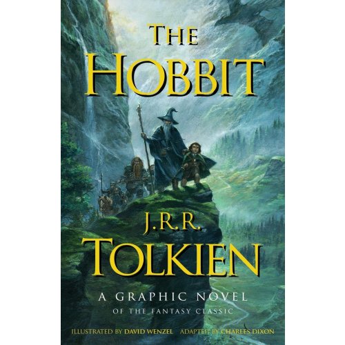 The Hobbit: A Graphic Novel a book by J. R. R. Tolkien and David Wenzel - Bookshop.org US