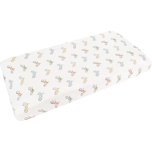 Premium Knit Diaper Changing Pad Cover Ryder by Copper Pearl