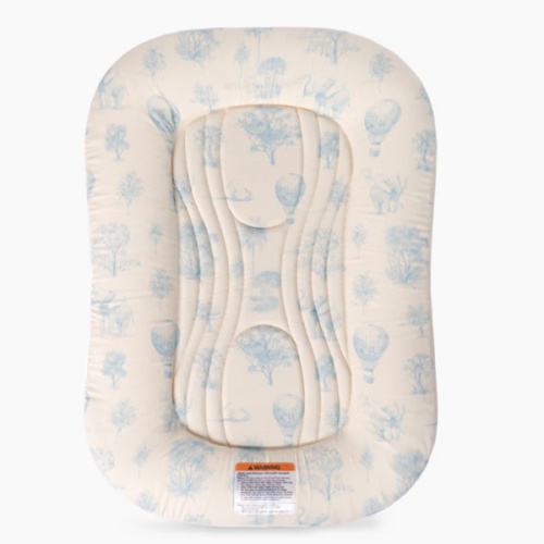 Infant Lounger Wave | Blue Toile