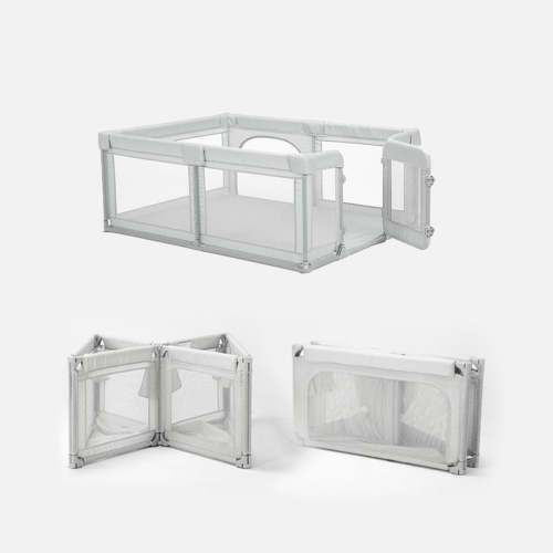 Baby Foldable Playpen | XL in Gray