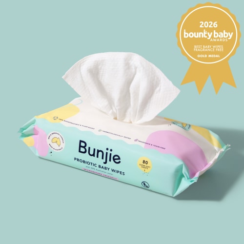 Probiotic Baby Wipes 80pk | 100% Biodegradable – Bunjie