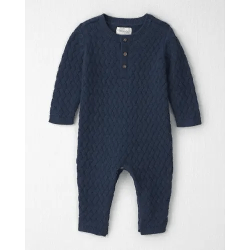 Baby Organic Cotton Sweater Knit Jumpsuit - Little Planet | Carter's