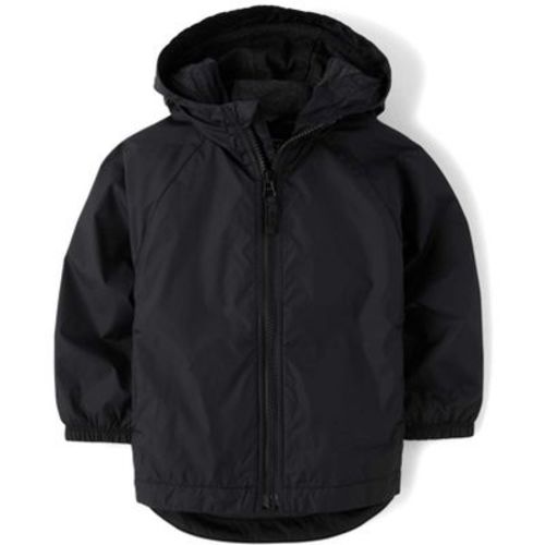 The Children's Place Baby Boys Long Sleeve Windbreaker Jacket Black 6-9 M