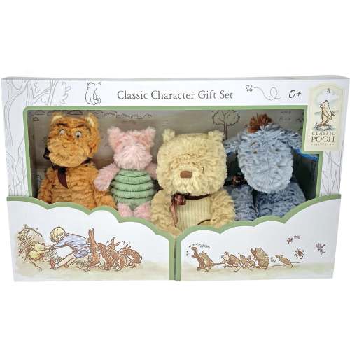 Disney Classic Pooh Deluxe Collectible Plush Set