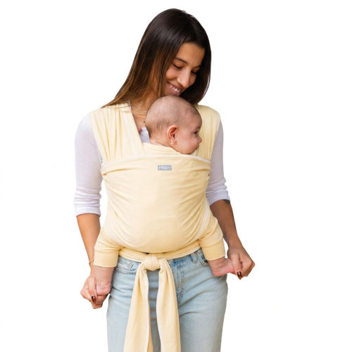True Wrap Baby Carrier - Barely Butter