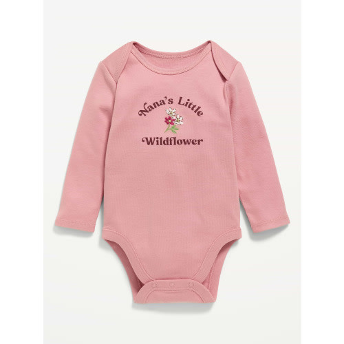 Long-Sleeve Graphic Bodysuit for Baby