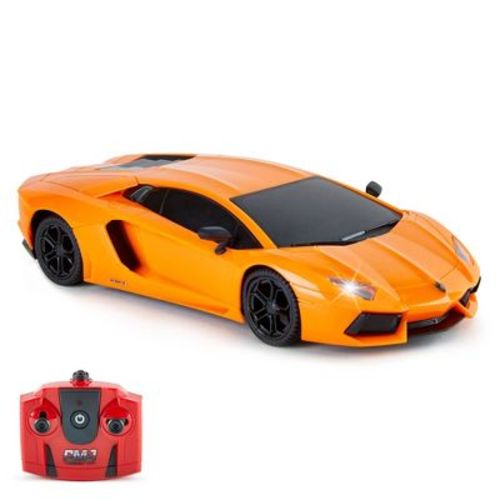 CMJ RC Cars: Lamborghini LP700-4 - Orange - 1:24 Scale, 2.4GHz, LED Headlights