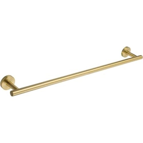 SAYAYO Towel Racks for Bathroom 24 Inch, Brushed Gold Towel Bar Wall Mount
