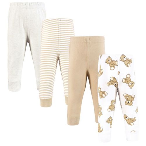 Hudson Baby Cotton Pants and Leggings, Teddy Bears, Newborn