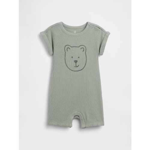12-18 month Baby Brannan Bear Waffle Shorty One-Piece