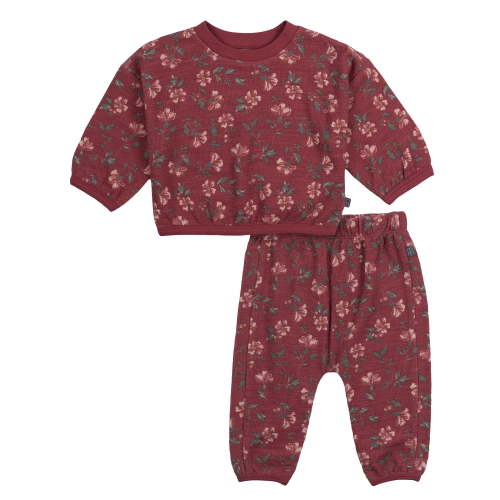 Modern Moments by Gerber Baby and Toddler Girl Top and Pant Outfit Set, Sizes 0/3 Months - 5T