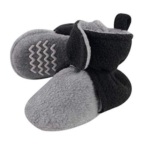 Hudson Baby Unisex-Child Cozy Fleece Booties Winter Accessory Set