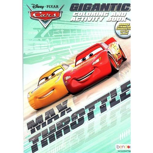 Dfa Pix Cars Gigantic Coloring and Activity Book (Value)