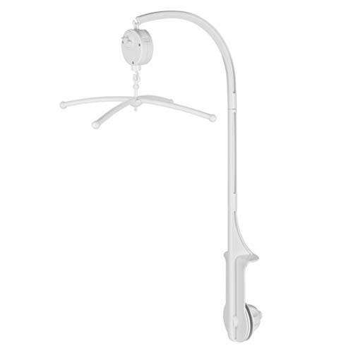 AGPTEK Baby Crib Mobile Bed Bell Holder Arm Bracket Wind-Up Music Box Holder Baby Bed Stent Set Nut Screw 28 Inch