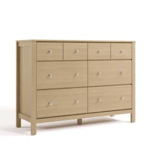 Horizon Driftwood 6-Drawer 47.88 in. Wide Dresser - Driftwood Color