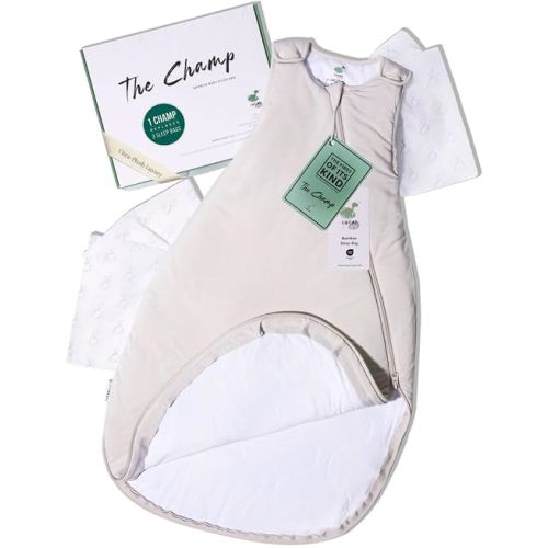 The Champ Bamboo Rayon Adjustable Baby Sleep Sack 1.0 TOG 2-24M