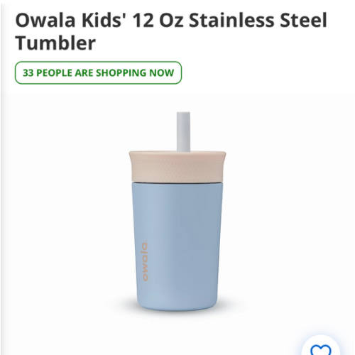 owala Kids' 12 oz Stainless Steel Tumbler | Academy