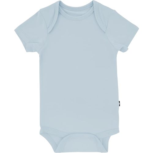 KYTE BABY Short Sleeve Unisex Baby Bodysuits, Rayon Made From Bamboo Material