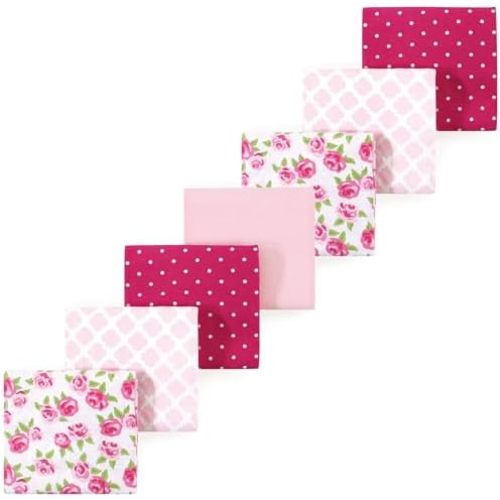 Luvable Friends Little Treasure Flannel Receiving Blankets 7pk