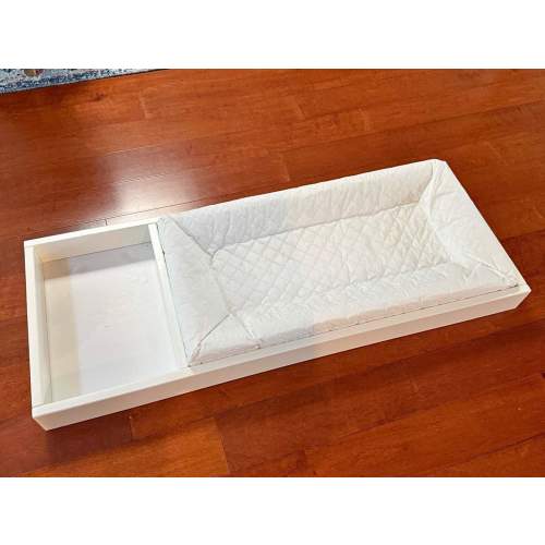 White Changing Table Topper w/ Pad