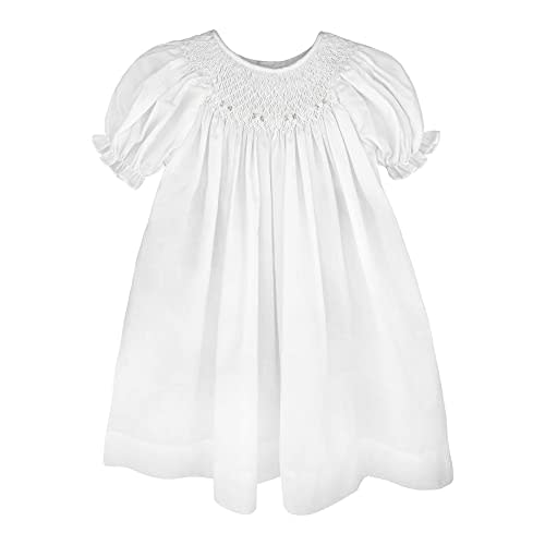 Petit Ami Baby Girls' Bishop Smocked Daydress