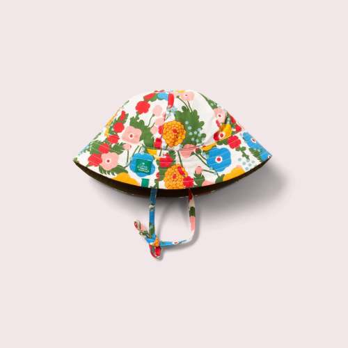 Flora And Fauna Reversible Sunhat – Little Green Radicals