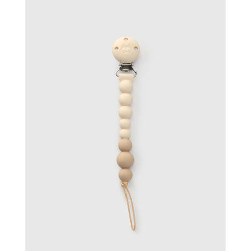 OneC™ Silicone Pacifier Clip - Coconut Milk
