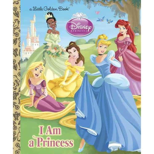 Little Golden Book: I am a Princess (Disney Princess) (Hardcover)
