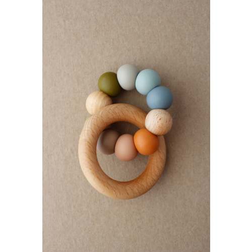 Wood & Silicone teething toy – littleCHEW