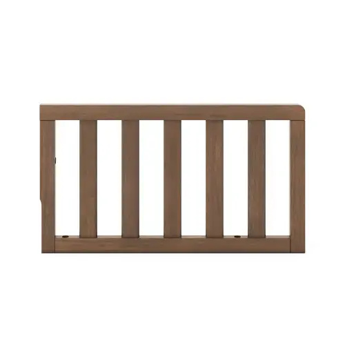Toddler Guard Rail, Cocoa Bean (F09501) | Crib Conversion Kit | Child Craft