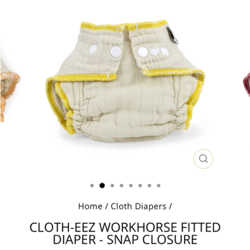 Cloth-eez Workhorse Fitted Diapers