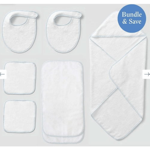 Weezie Baby Towel Bundle, Set of 7