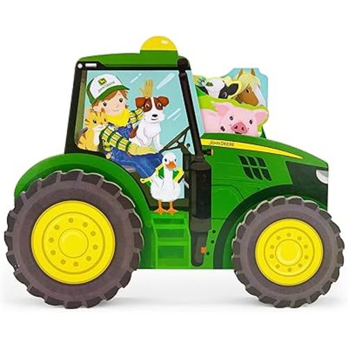 John Deere Kids Tractor Tales Roll 'n Go Book Set