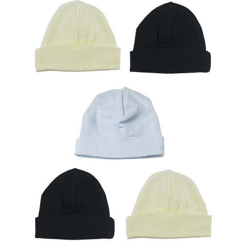 Bambini Boys Baby Caps (Pack of 5)