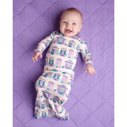 Home Sweet Nola Sleepy Gown – Pearls and Pelicans