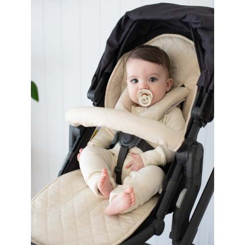 Universal Quilted Pram Liner | Oat